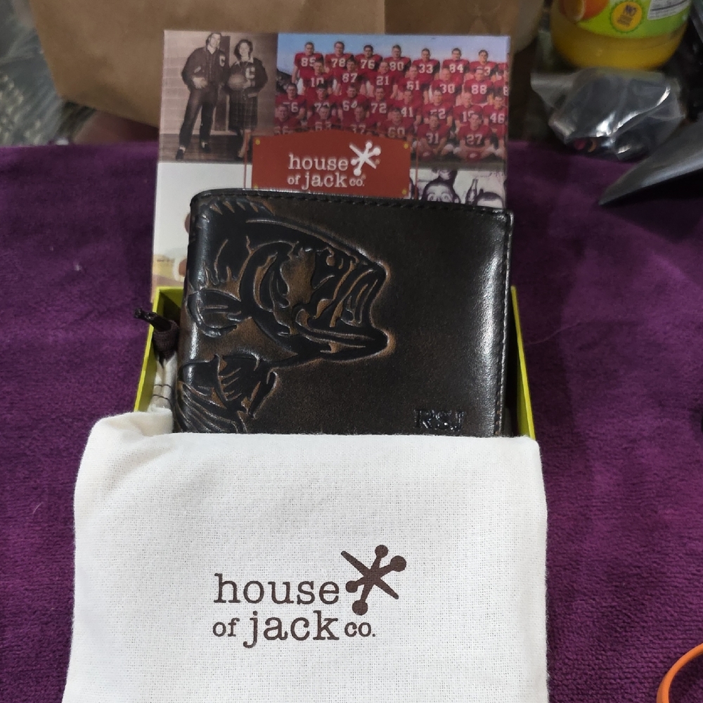 Black Leather Wallet